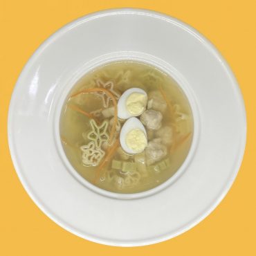 Курячий бульйон з фрикадельками   (Chicken soup with meatballs)